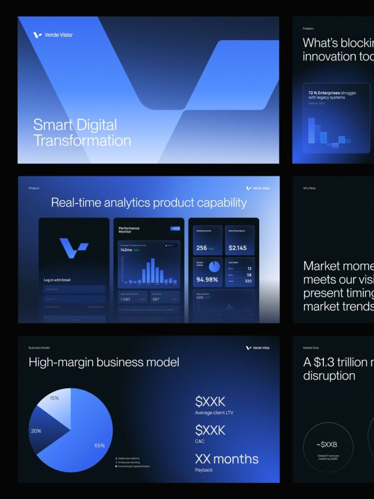 Pitch deck design services