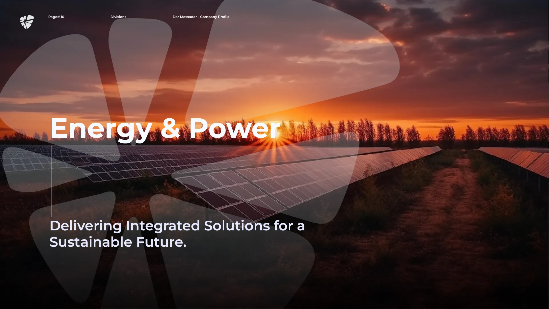 A Corporate Profile Built for Energy, Power and Investment — slide 5