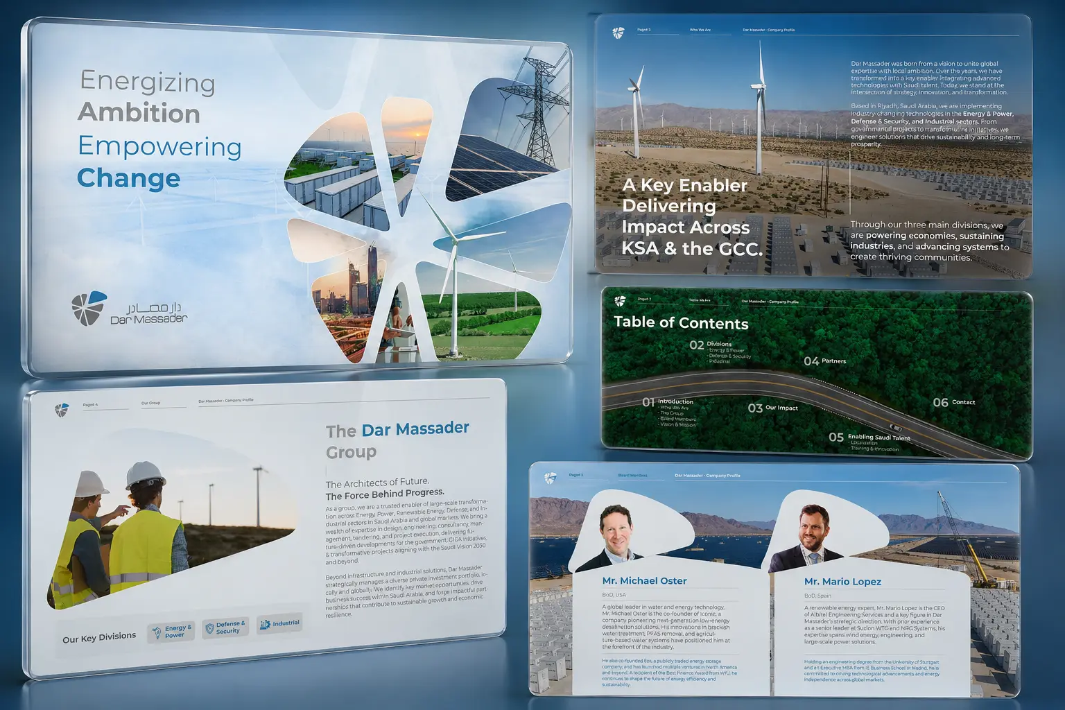Dar Massader - Saudi Corporate Profile Design - MMP